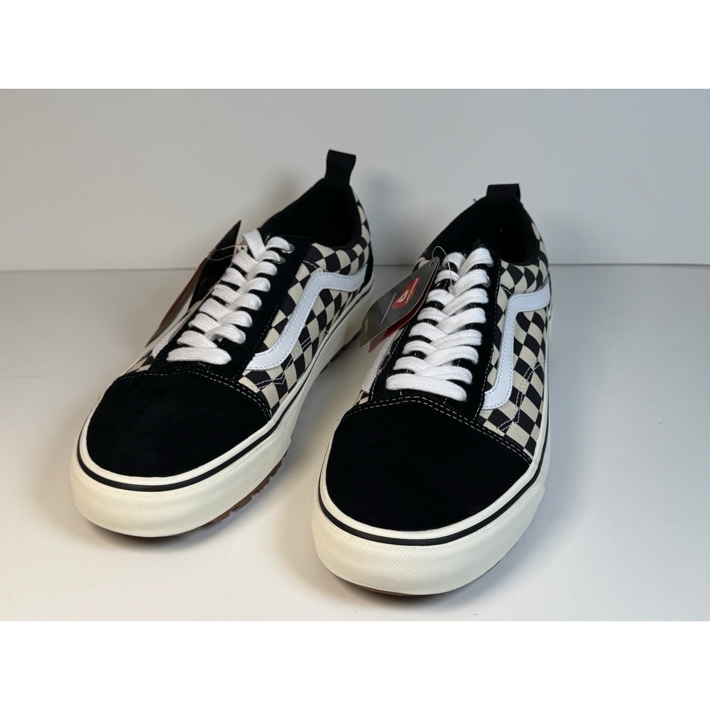 Vans Old Skool Mte-1 Men's Size 11 Black/White/Checkerboard VN0A5I12A04 - Picture 5 of 5